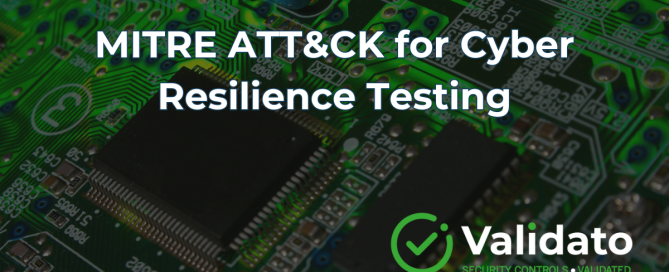 MITRE ATT&CK for Cyber Resilience Testing